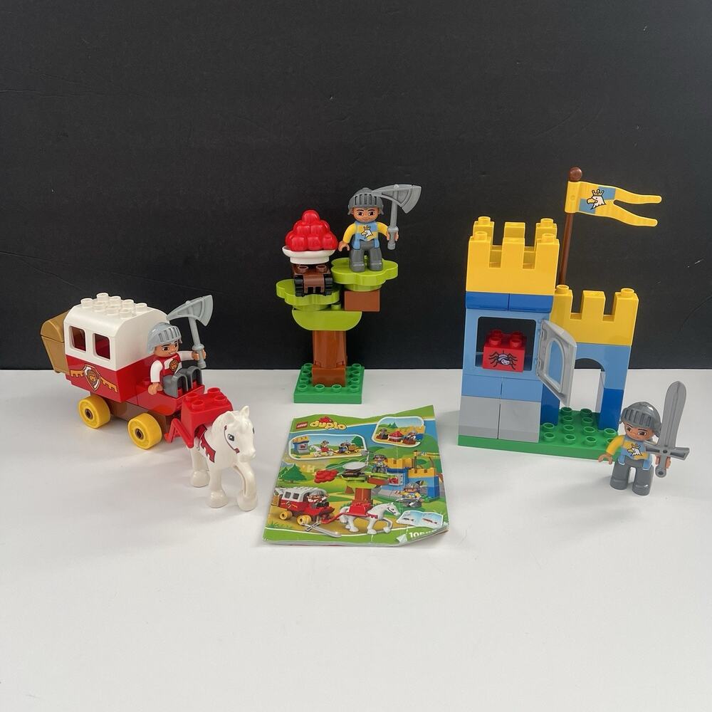 Lego 10569 Duplo Castle Treasure Attack Building Set w/ Manual Read Info No Box
